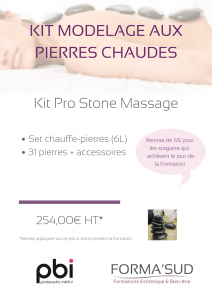 kit massage aux pierres chaudes